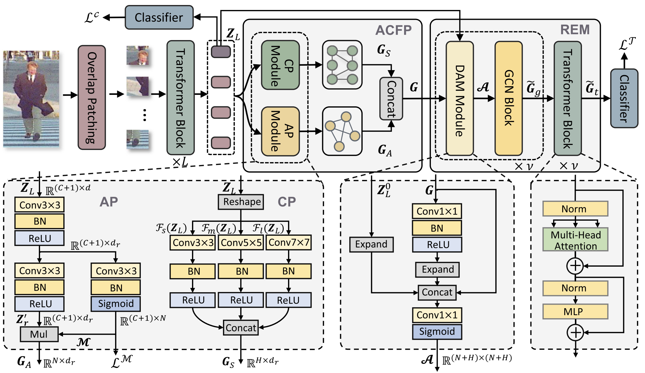 ViT pedestrian attribute recognition preview